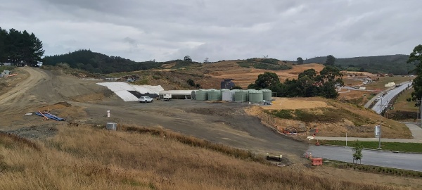 Halls Farm water storage tanks